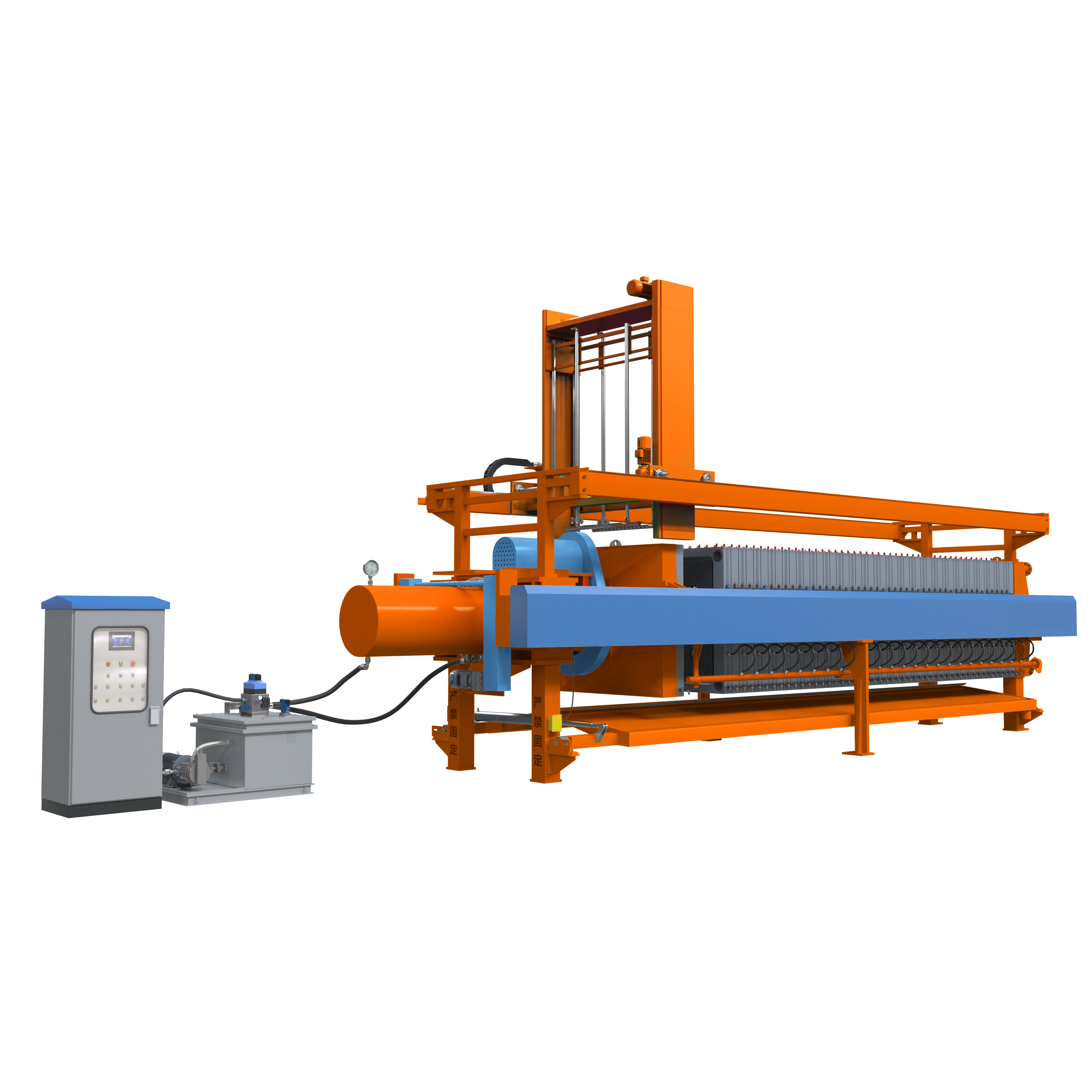 Program Controlled Auto Rubber Filter Press