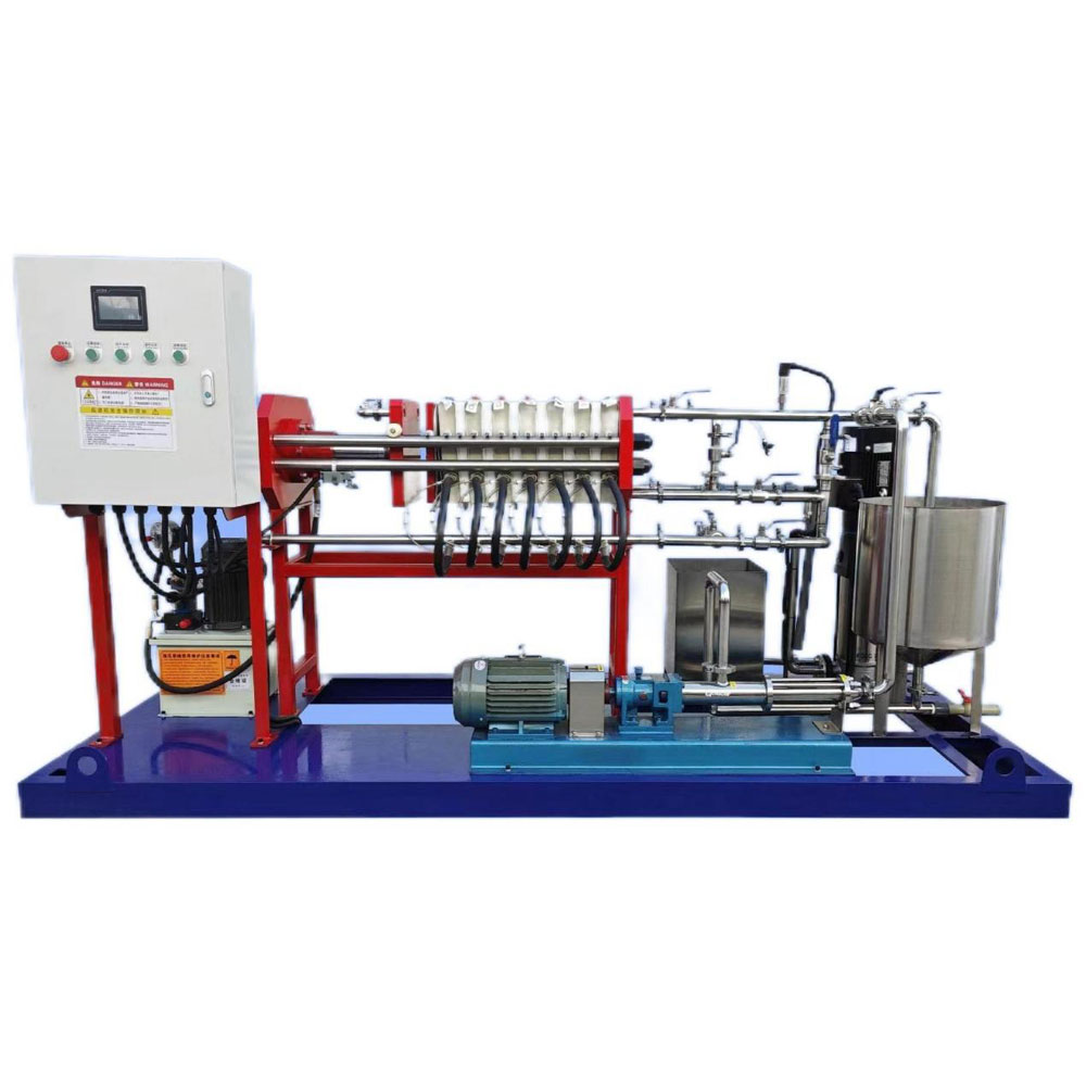 300-UK diaphragm filter press experimental system