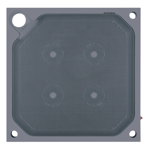 Polypropylene high-pressure diaphragm filter plate