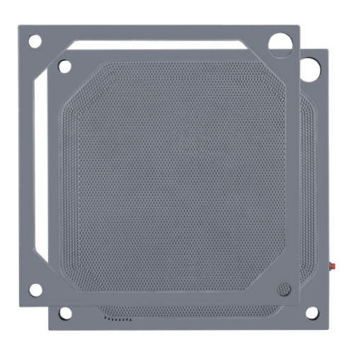Polypropylene plate frame filter plate